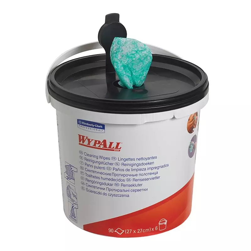 Kimberly-Clark Wypall 7775 reinigingsdoekjes groen