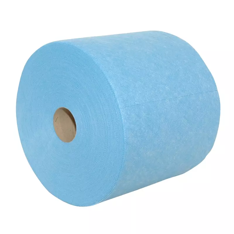Euro Products F-wipe poetsdoekrol 38x30 cm blauw