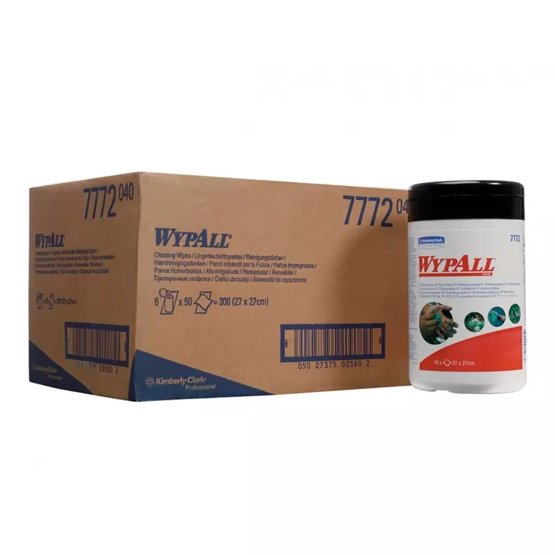 Kimberly-Clark WypAll 7772 reinigingsdoeken 27x27 cm groen