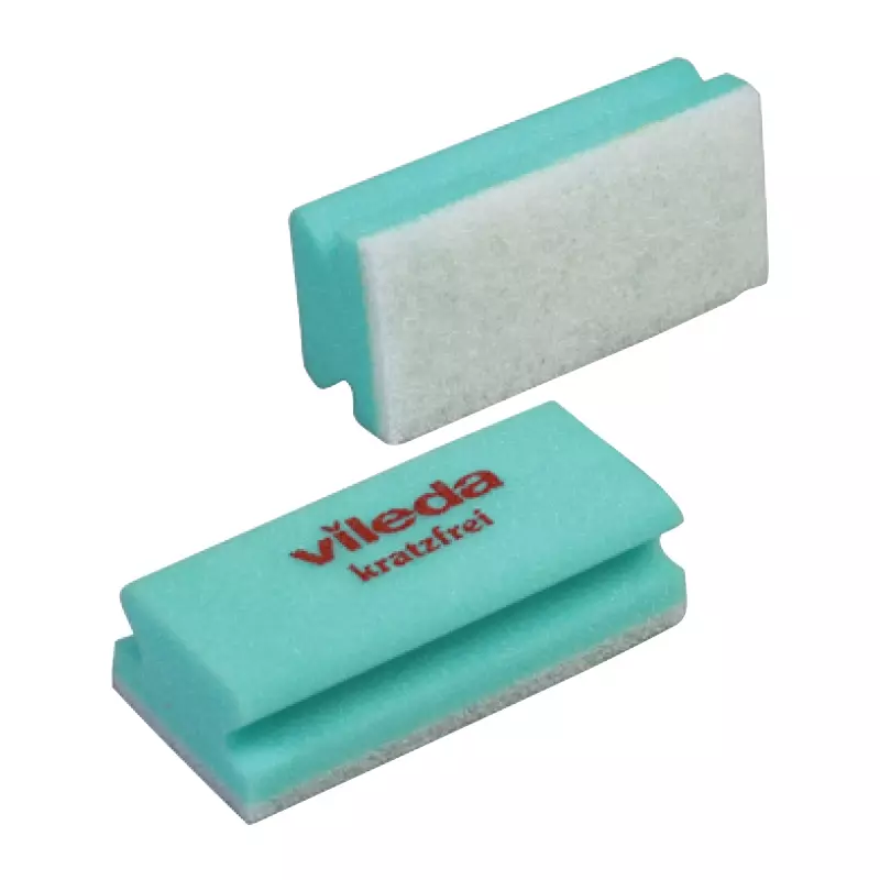 Vileda Professional Glitzi non-scratch schuurspons groen