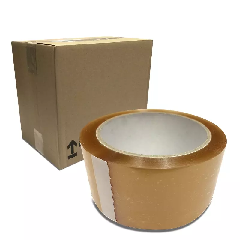 Tape rollen 48 mm breed polypropyleen solvent 66 meter