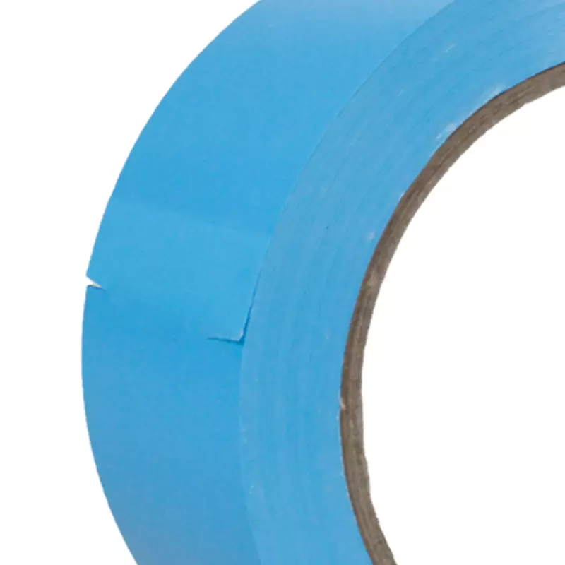 Markeringstape PVC 50 mm op rol 66 meter lichtblauw