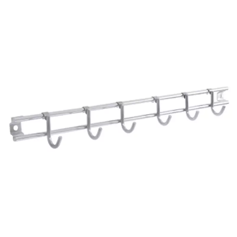 Ophangrek RVS met 10 haken 70 cm