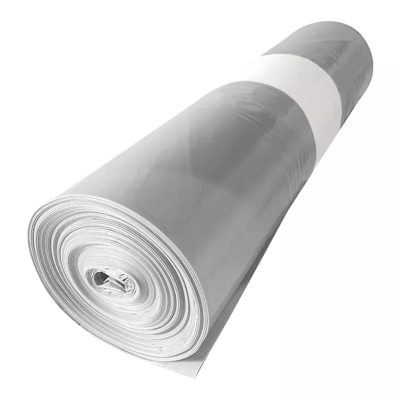 Afvalzakken transparant LDPE gerecycled T70 65/25x140 cm