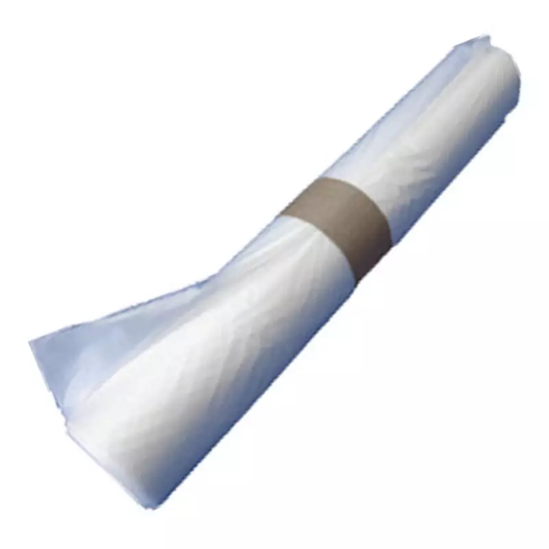 Afvalzak LDPE 130x210 cm T35 transparant