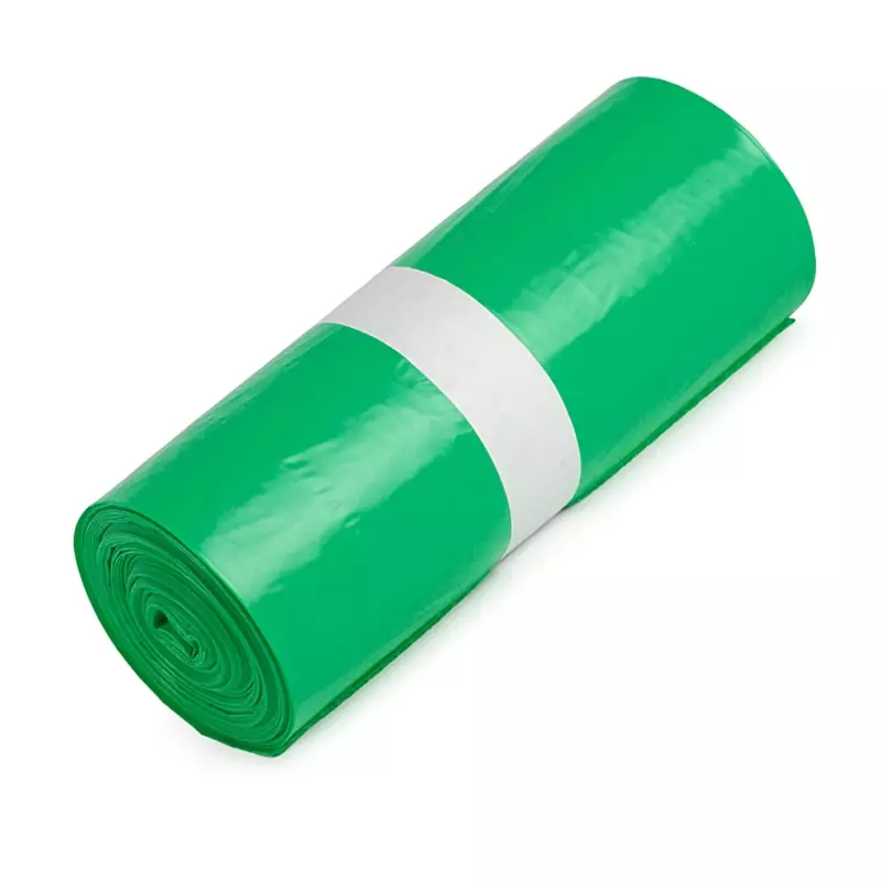 Afvalzakken groen HDPE T35 90x120 cm