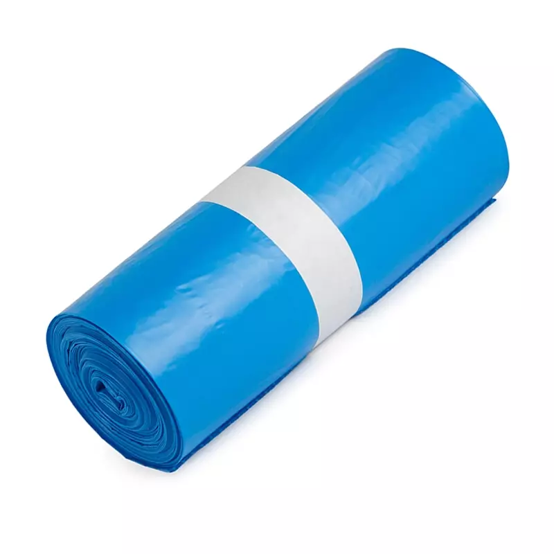 Afvalzakken blauw HDPE T35 90x120 cm