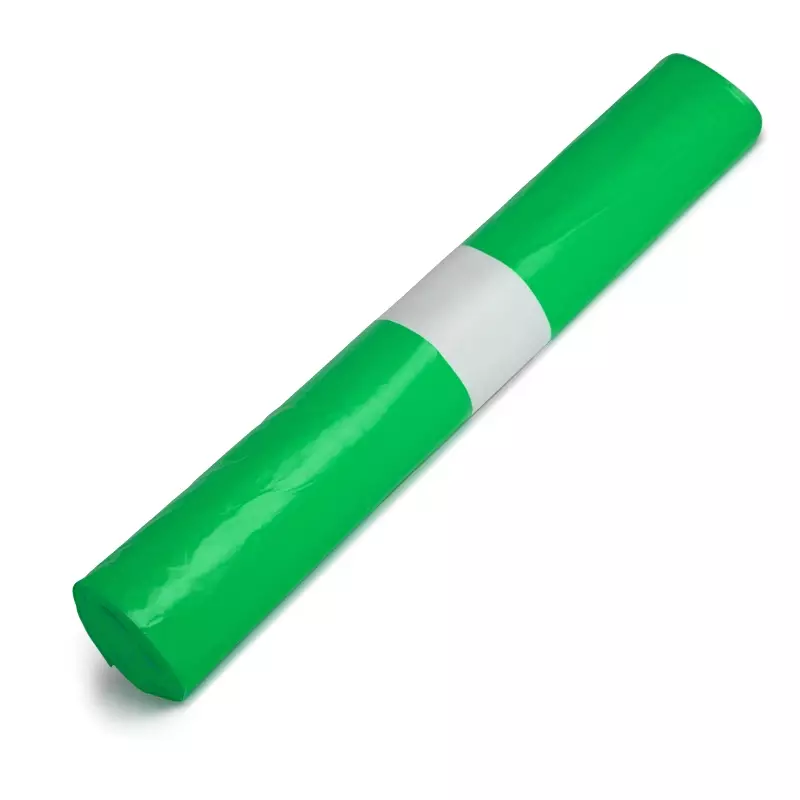 Afvalzakken groen HDPE T23 58x100 cm