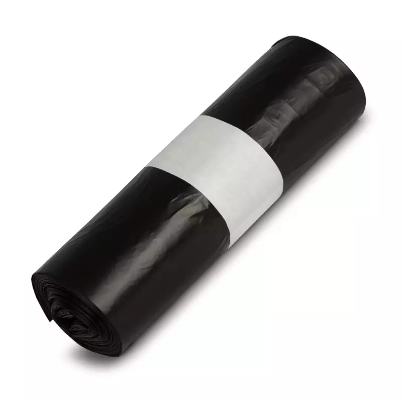 Afvalzakken zwart HDPE T25 90x125 cm