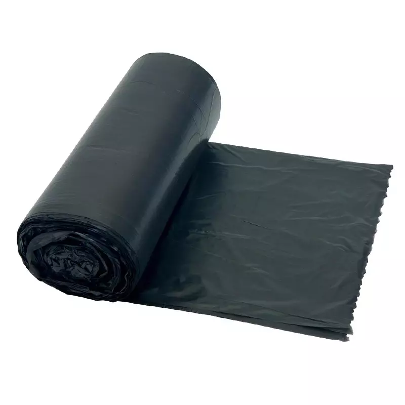 Afvalzak HDPE 45x50 cm T10 zwart