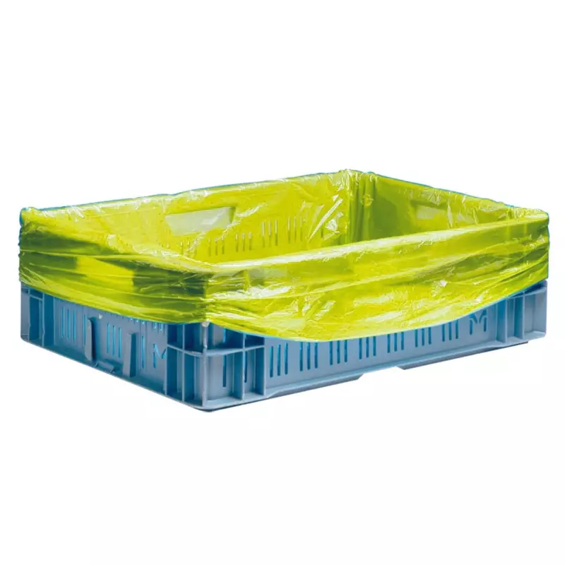 Kratzak HDPE 68/2x17x63 cm T20 geel