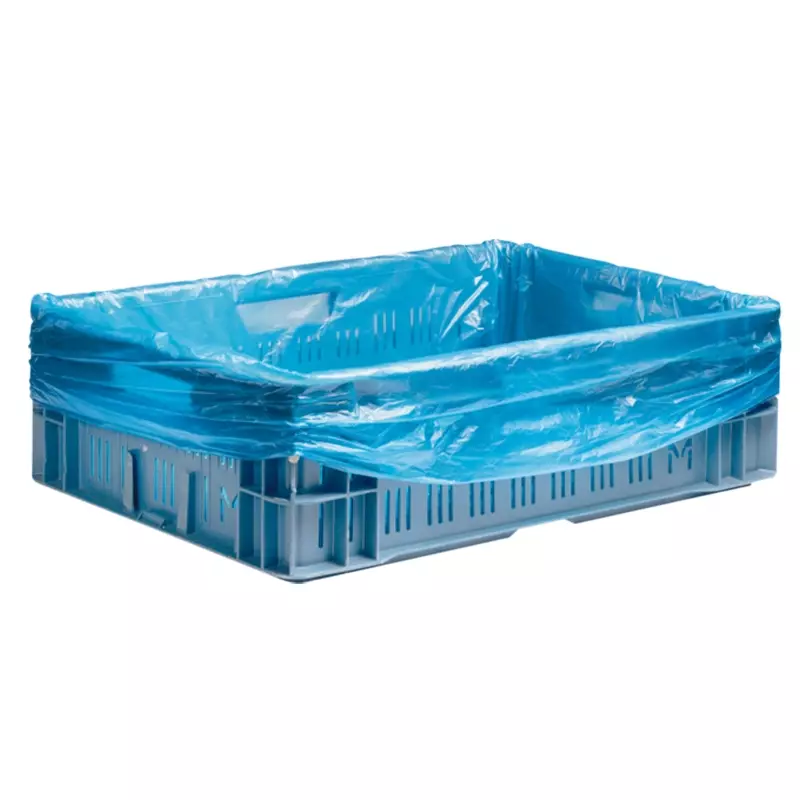 Kratzak op stift HDPE 58/2x22x63 cm T20 blauw