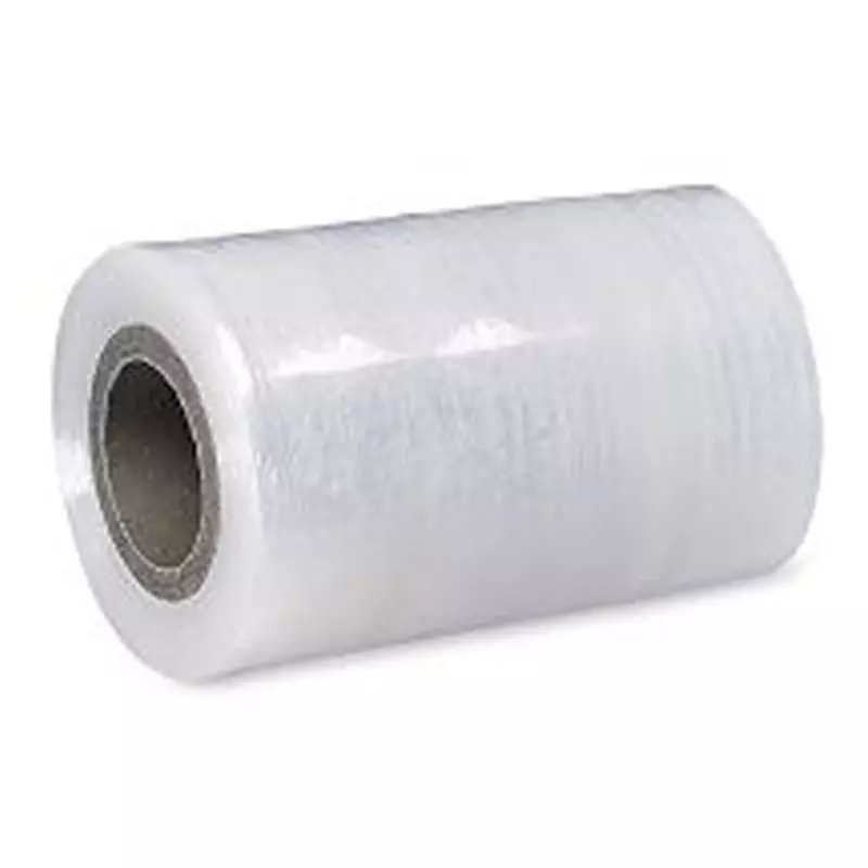 Handwikkelfolie mini 10 cm x 150 m 20 mu transparant