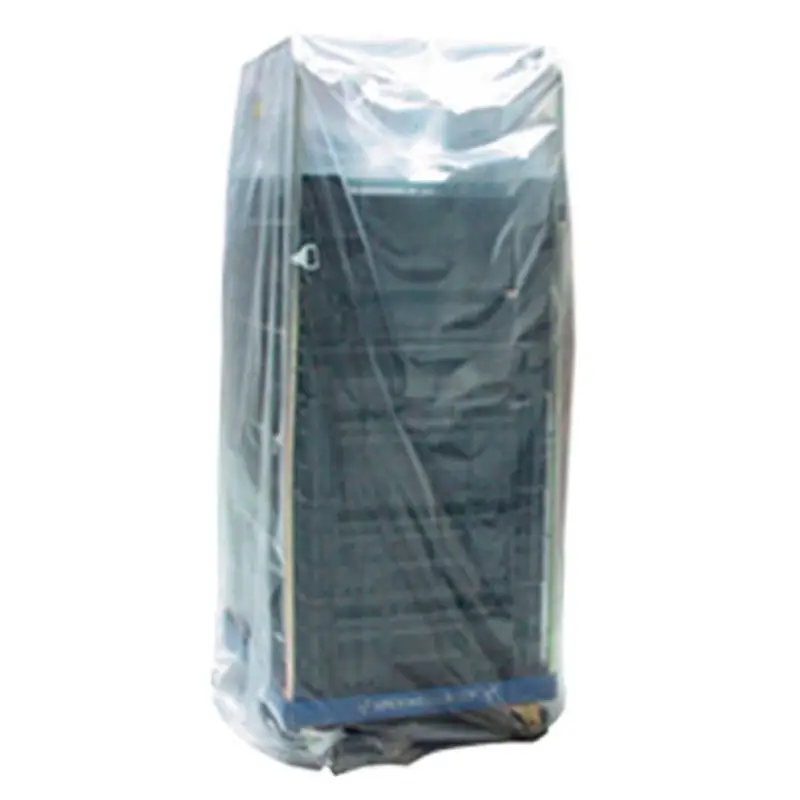 Containerhoes LDPE 1300+2x500x1900mm 30mu blauw