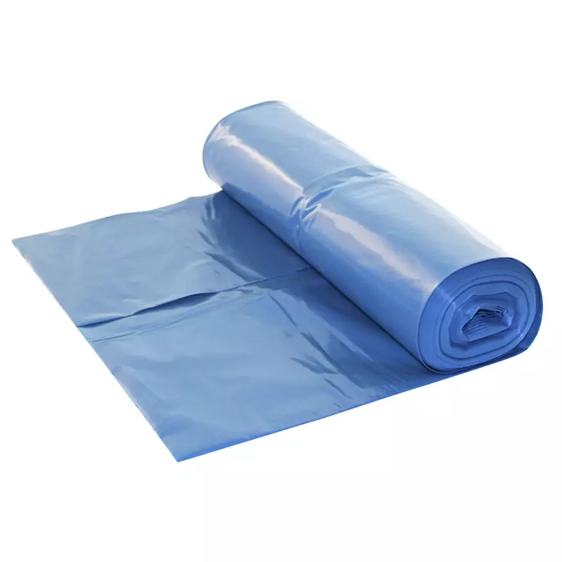 Hoes MDPE 130/2x50x210 cm 25 mu blauw