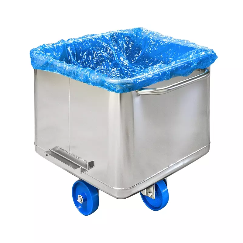 Afdekhoes normwagen C&P PE 72x84x25 cm 30 mu blauw