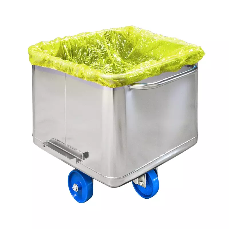 Afdekhoes normwagen C&P PE 72x84x25 cm 30 mu geel