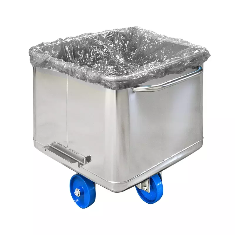 Afdekhoes normwagen C&P PE 72x84x25 cm 30 mu zwart
