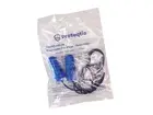 Proteqtio PTD10 oorpluggen PU-traagschuim detecteerbaar met koord blauw