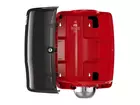 Tork Combi Rol poetspapier dispenser W2 zwart/rood