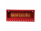Brady 105715 lock box wandbevestiging metaal groot rood