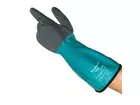 Ansell AlphaTec 58-201 handschoen nitril chemiebestendig groen/zwart