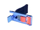 Vlakmophouder kunststof met magneet 40 cm blauw