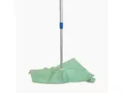 Microvezel dweil met steelgat 50x70 cm groen