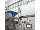 Industriespiegel RVS met RVS beugel Ø45 cm