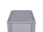 Stapelbak Euronorm 600x400x320 mm 64 liter geel