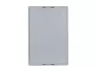 Stapelbak met deksel koffergreep 600x400x185 mm 33 liter grijs