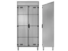 Kast RVS 2 deuren 3 legborden 950x500x1950-2148 mm