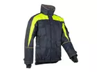 Sioen Nibas 3338A2PM1 diepvriesjas fluo geel-marineblauw
