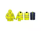 Portwest S468 Hi-Vis 4-in-1 verkeersjack met capuchon fluo geel