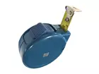 Detectamet rolmaat 5 meter RVS meetlint detecteerbaar blauw