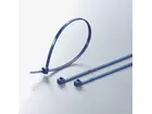 HellermannTyton 111-00937 PA66MP bundelband hersluitbaar detecteerbaar 250x4,6 mm blauw