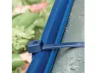 HellermannTyton 111-00937 PA66MP bundelband hersluitbaar detecteerbaar 250x4,6 mm blauw