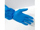 Hycare disposable overmouw detecteerbaar PE 30 mu blauw