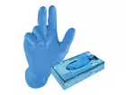 Grippaz 306BL disposable handschoen nitril chemiebestendig 300 mm blauw