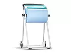 Tork 652008 mobiele vloerstandaard poetsrol dispenser M1 rood/smoke
