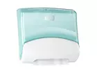 Tork Performance gevouwen reinigingsdoek dispenser W4 turquoise/wit