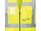 Portwest S476 Berlin Executive Hi-Vis veiligheidsvest fluo geel