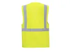 Portwest S476 Berlin Executive Hi-Vis veiligheidsvest fluo geel
