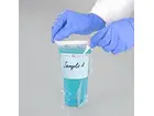 Burkle monsterzak staand steriel met schrijfvlak 229x152 mm 600 ml