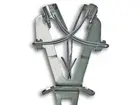Messenslijper Sharp Easy RVS met bevestigingsbeugel