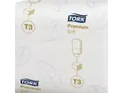 Tork zacht gevouwen toiletpapier 2-laags premium T3 wit