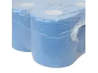 Euro Products poetspapier midi 2-laags gerecycled 150 meter blauw
