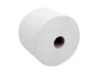 Euro Products poetspapier industrierol 1-laags cellulose 1000 meter wit