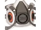 3M 6000 serie halfgelaatsmasker elastomeer dubbele filter