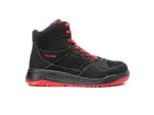 Elten Maverick Black-Red Mid veiligheidsschoen S3 SRC ESD